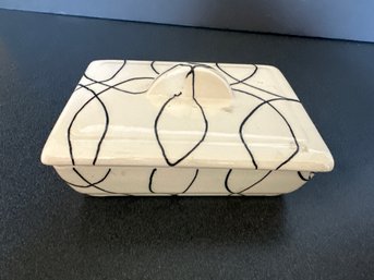 California Pottery Trinket Box