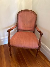 Ethan Allen Carved Wood Side Chair