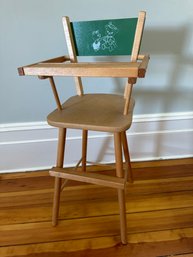 Wood Play High Chair