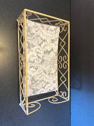 Antique White Guest Napkin Holder