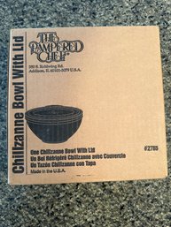 The Pampered Chef Chillzanne Bowl With Lid - 2785 - New