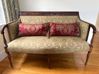 Stickley Mahogany Love Seat