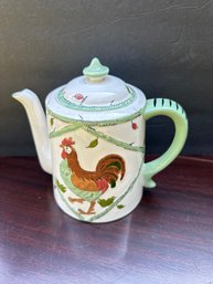 Vintage Rooster Teapot