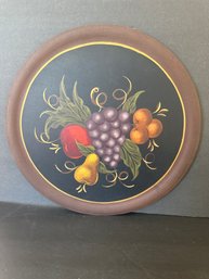 Tom FitzSimons Hand Decorated Wood Platter