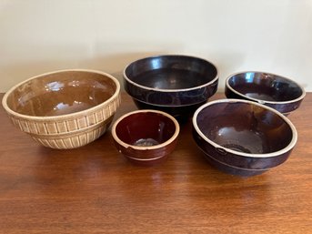 Vintage Pottery Bowls - 23
