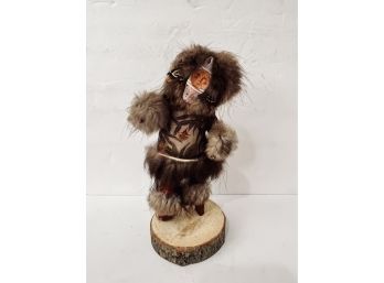 Alaskan Figure With Fur Trim