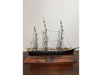 Model Of The Clipper Ship 'The Red Jacket'