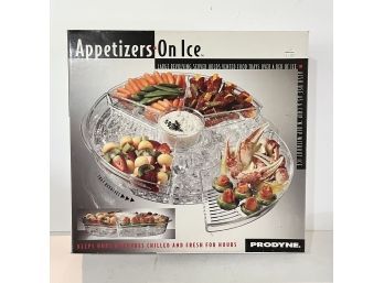 Acrylic Appetizer Server From BB &B - New In Box