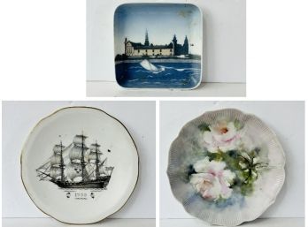 Collection Of Three Plates