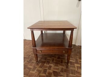 Willett Solid Transitional Cherry Side Table