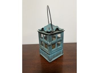 Vintage John Wright Cast Iron Lantern