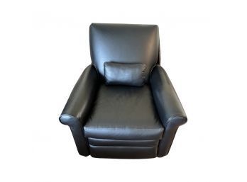 Black Leather  Recliner