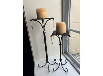 Pair Of Candle Holders