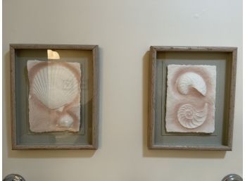 Shell Shadow Box Wall Decoration