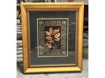 Beautifully Framed Floral Art