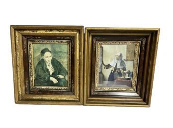 Two Ornate Antique Picture Frames