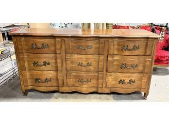 John Widdicomb Nine Drawer French Provincial Dresser