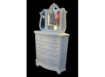 Broyhill Corner Dresser With Mirror