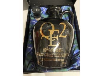 QE2 Highland Malt Scotch Whisky In Ceramic Decanter By Morrison Bowmore (Scotch Whisky) Ltd