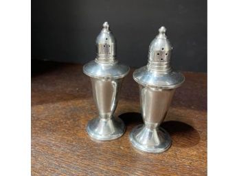 Duchin Creations Weighted Sterling Silver Salt And Pepper Shakers