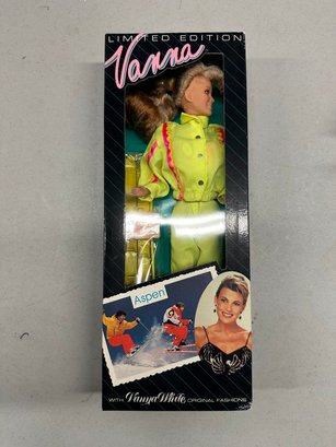 Vintage,  Vanna White,  Limited Edition,  'Aspen' , Fashion Doll,  From 1990, 12'