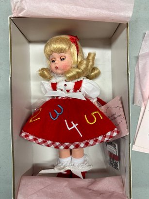 Madame Alexander 'First Day Of School 8' Doll Original Box, Tags Attached