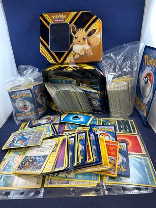 Large Collection Of Pokemon Cards