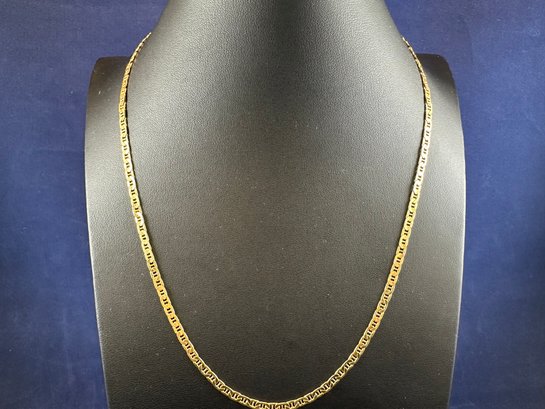 14K Yellow Gold Necklace, 20'