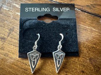 Sterling Silver Arrow Earrings