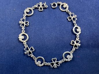Sterling Silver Clodagh Bracelet, 7'