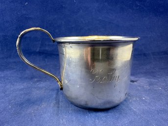 Sterling Silver Baby Cup - Kathy