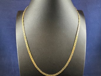 14K Yellow Gold Necklace, 20'