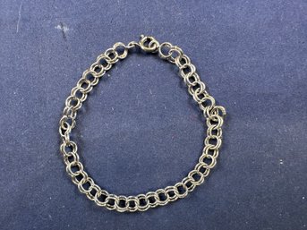 Sterling Silver Charm Bracelet, 7'