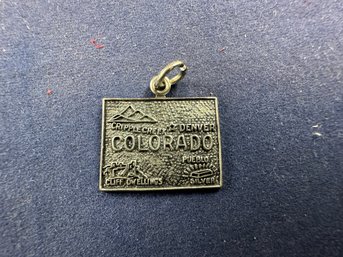 Sterling Silver Colorado Charm