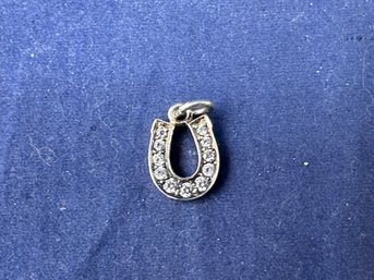 Sterling Silver Horseshoe Charm