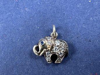 Sterling Silver Elephant Charm