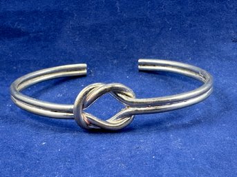 Sterling Silver Knot Cuff Bracelet