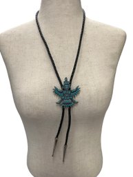 Vintage Florenta Native American Bolo Tie