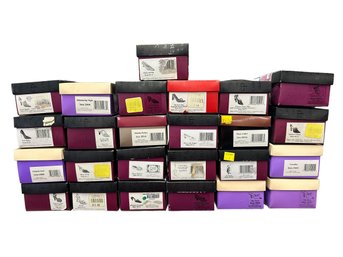 Just The Right Shoe Figurines (Large Collection Of 25 Shoes In Original Boxes)