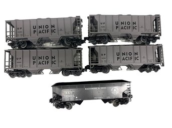 Lot 7 Of Four(4) Unboxed Train Cars