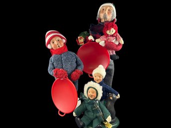 Byers' Choice Ltd Carolers - Sledders