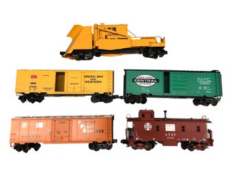 Lot 1 Of Five(5) Unboxed Train Cars