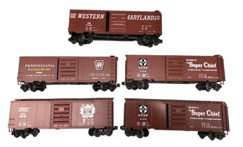 Lot 3 Of Five(5) Unboxed Train Cars