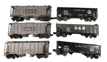 Lot 6 F Six(6) Unboxed Train Cars