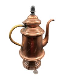 Vintage Copper/brass Coffee Teapot Jug Kettle