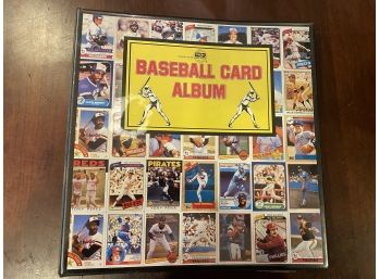 Baseball Card Album - Over 225 Cards