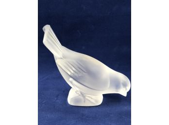 Vintage Lalique Crystal Bird Figurine