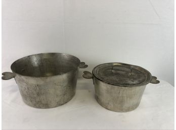 French Heart Handled Pots