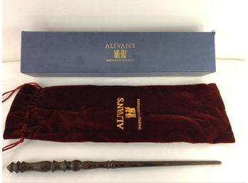 Alivan's Handcrafted Dark Wood Magic Wand