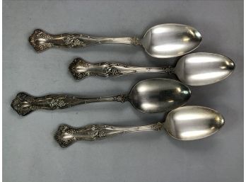 1904 Silverplate International Silver, Soup Spoons